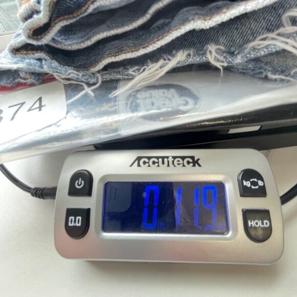 Citizens of Humanity Annabelle Shorts Womens 25 Button Fly Distressed Cutoff - Picture 16 of 16